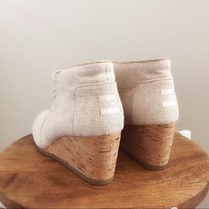 TOMS Desert Wedge Bootie